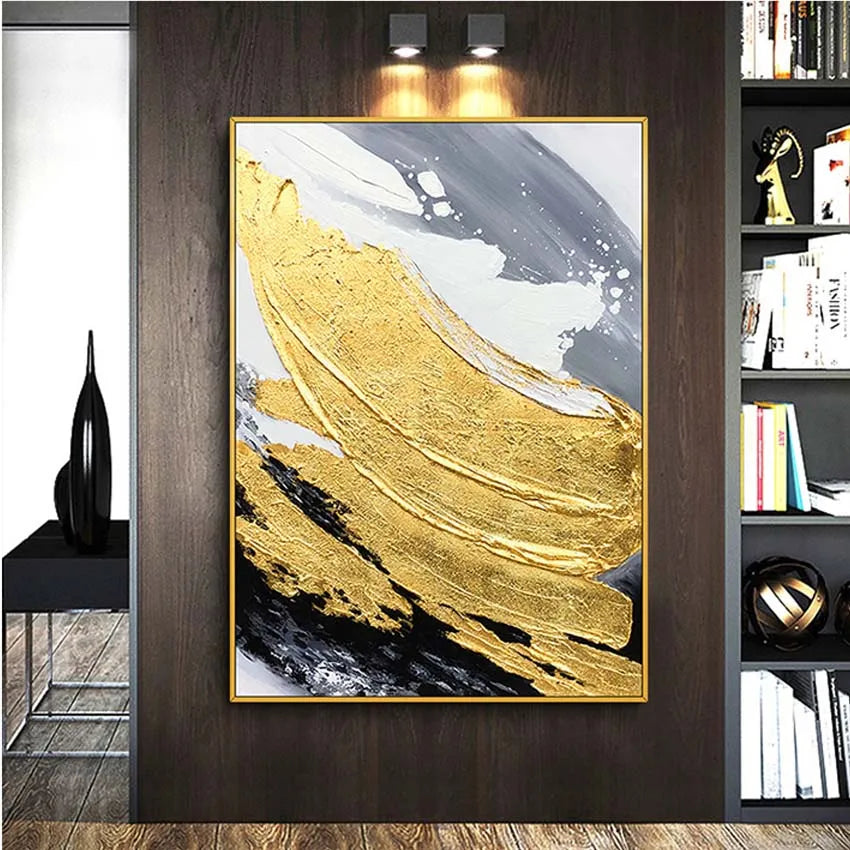 New Abstract Art Decorative Mural Canvas 100% Handmade Oil Painting