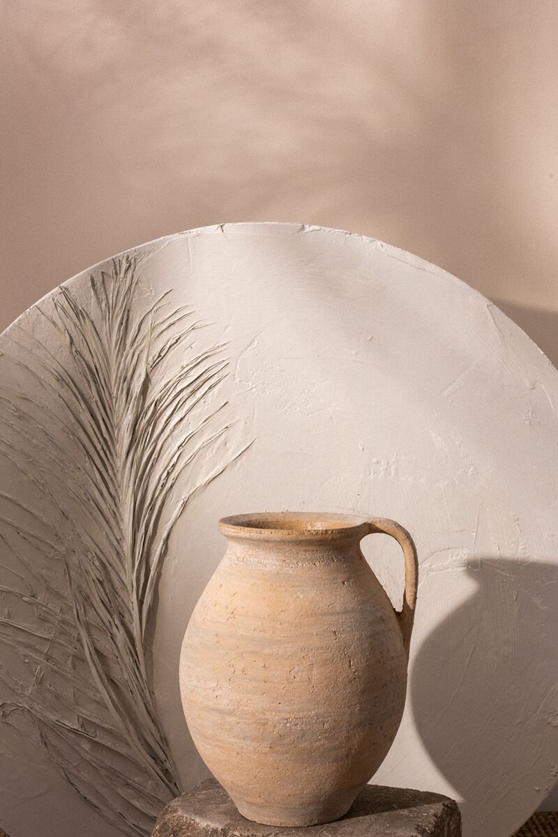 Ancient Inspired Terracotta Jug