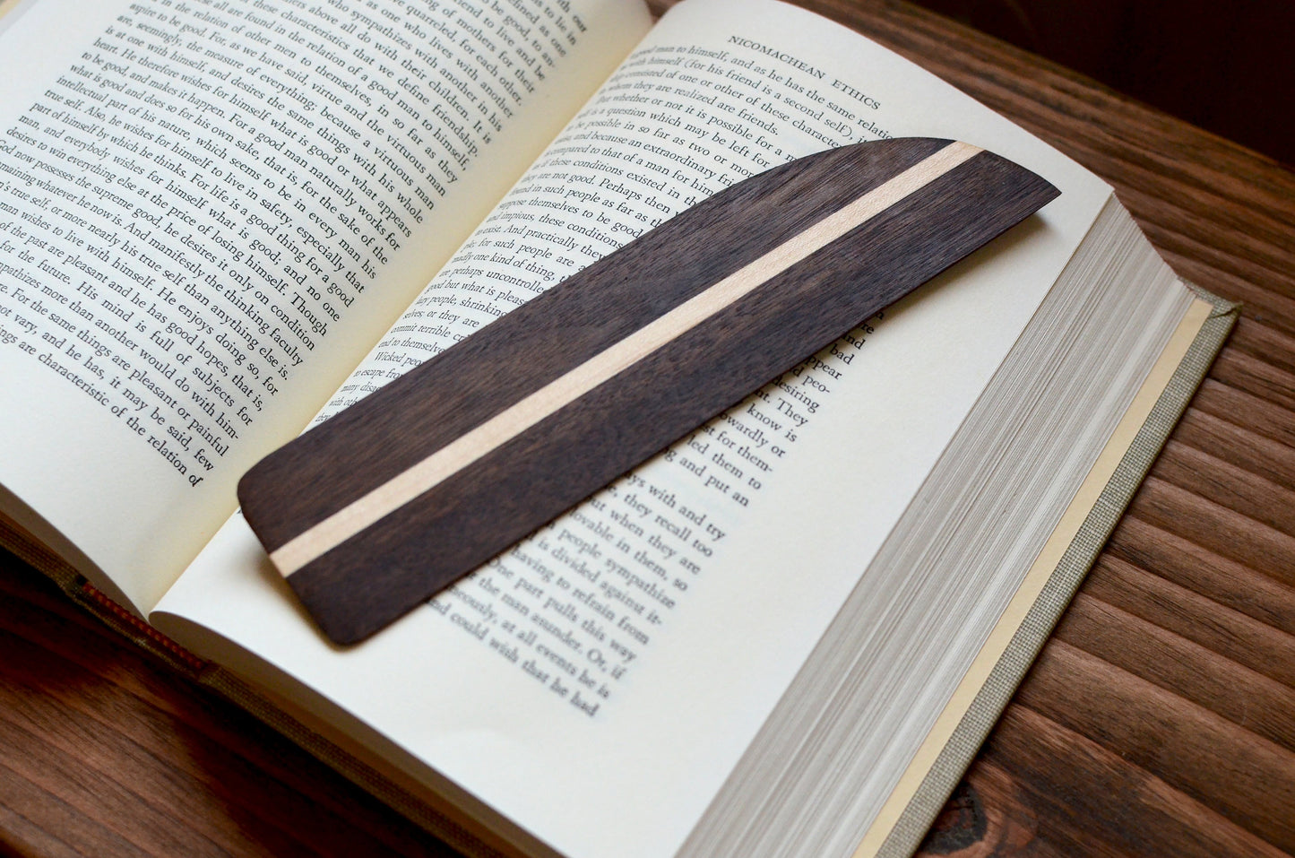 Hardwood Bookmark