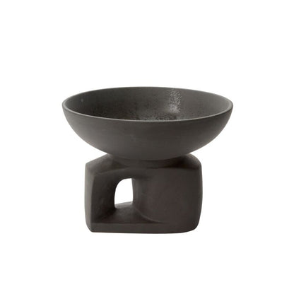 Black Decorative Sculpture Bowl