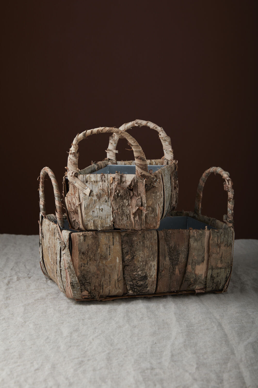 Birch Rustic Basket